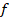 f