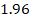 1.96
